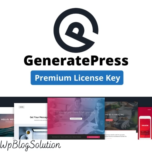 generatepress premium free download